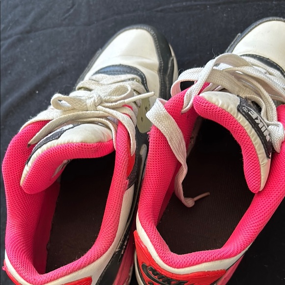 Nike Kids Air Max Sneakers - White and Pink - Picture 6 of 7